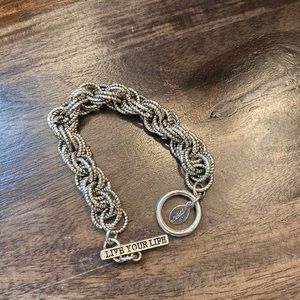 American Eagle silver bracelet